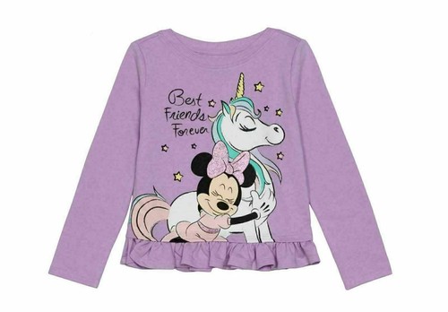 Disney Toddler Girls Minnie Friends Long Sleeve Top Size 2T - Picture 1 of 2