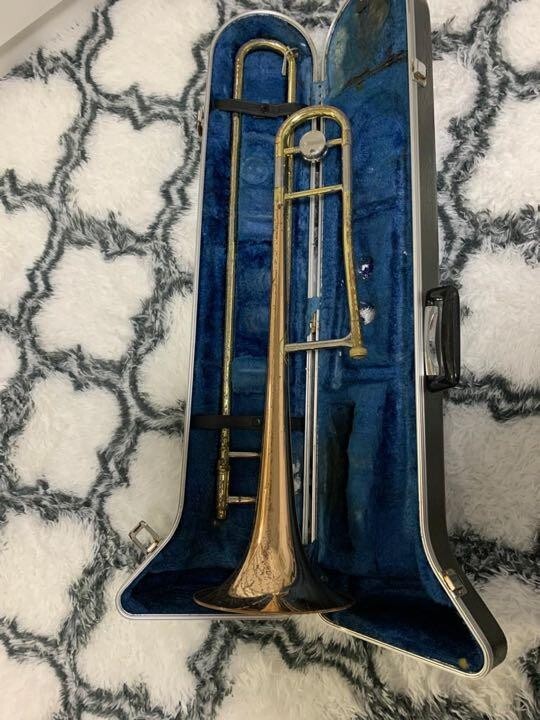 YAMAHA TROMBONE MODEL YSL-353 テナートロンボーン 純正ハード