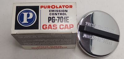 NOS Purolator PG-701E Fuel Gas Tank Cap Made in USA