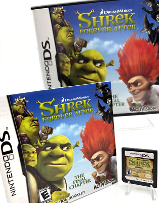 Shrek Forever After: The Final Chapter (Nintendo DS, 2010) Tested & Complete_