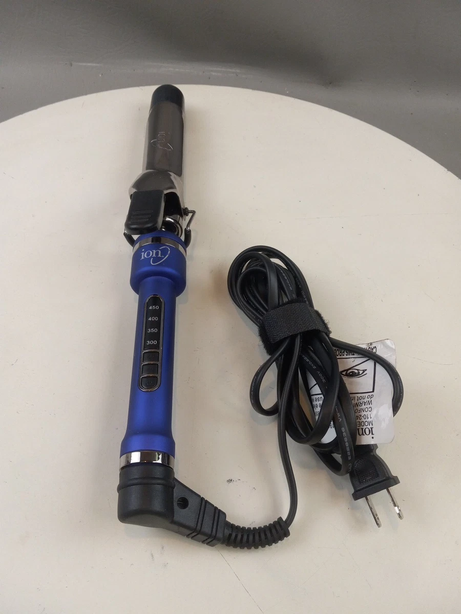 ION Titanium Pro Purple Curling Iron 1 1 4 Inch Model No. 301191