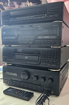 Kenwood Midi HiFi System/  Amplifier A-65, CD  DP-950, Cassette X-85, Tuner T-85