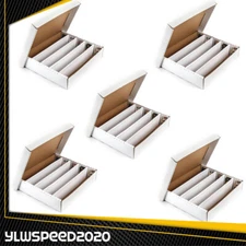 5000 Count 5Row Corrugated Cardboard Box Holder Sport Trading Card Storage