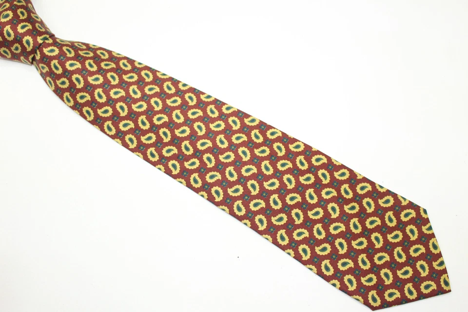 Gravata de seda RENATO BALESTRA feita na Itália F53425 - Imagem 2 de 4