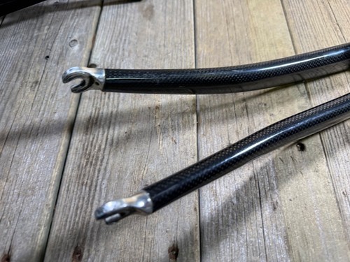 Columbus Carve Carbon Fiber Fork 700c Road Bicycle Fork 1-1/8 Threadless USED - Picture 3 of 18