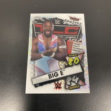 2021 WWE Topps Chrome Slam Attax  Speckle Refractor  Big E