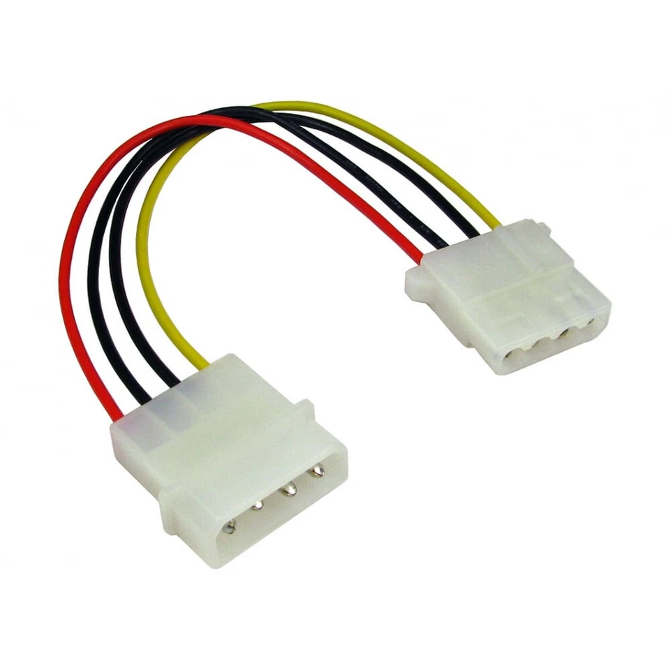 18cm Molex  Power Male  Extension Male to Female - Image 3 of 3