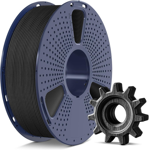 SUNLU 1.75mm PETG Carbon Fiber Filament High Impact Strength 1KG Matte Black