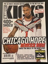 SLAM KICKS Magazine Derrick Rose Chicago Bulls NBA 2009 Vol.12 RARE
