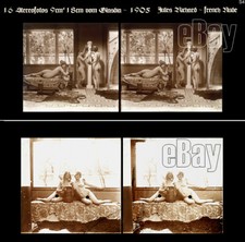 16 Stereo Photos French Nude, Jules Richards Atrium, Lot 4, Stereoviews France