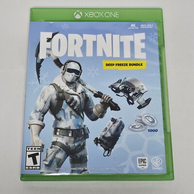 Microsoft XBOX ONE Fortnite Epic Games Deep Freeze Bundle Video
