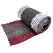 Closoir de Faîtage Cerise 300mm X 5ml Souple ventilé Aluminium et Fibre
