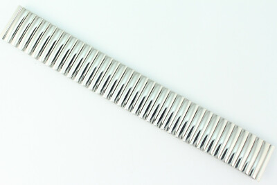 20mm Zugband Flexband Uhrenarmband Edelstahl  Länge: M Top Qualität