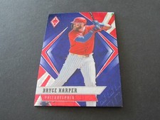 2021 Chronicles Baseball Bryce Harper Phoenix Card #10 Blue Velocity Prizm