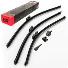Windscreen wiper set front rear front wiper rear wiper for Skoda Fabia estate car