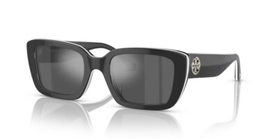Tory Burch Black 51mm Sunglasses Tory Burch TY 7215U 170987 Womens Cat-Eye Sunglasses Black  main image 3
