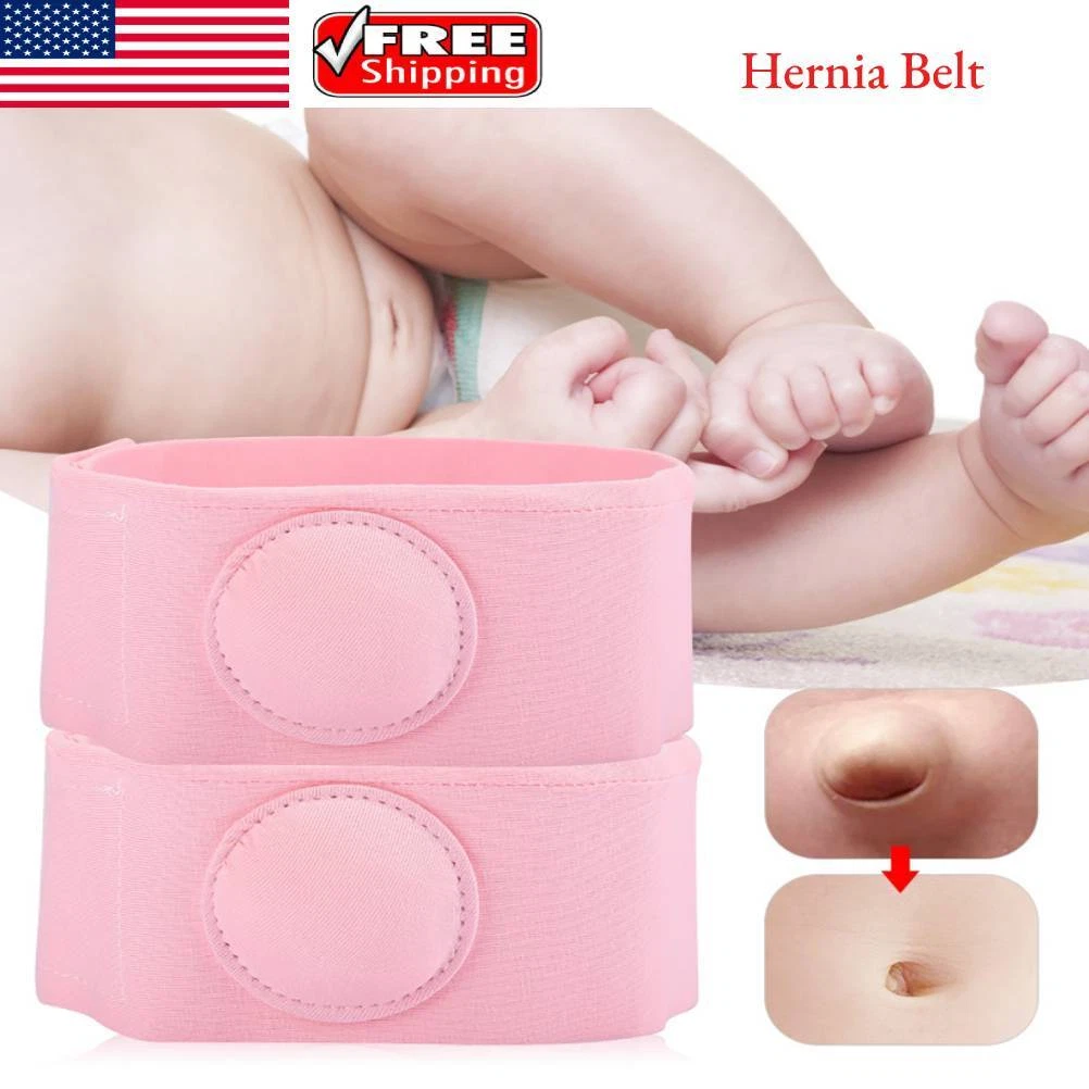 Umbilical Hernia Belt Baby Belly Button Band Infant Belly Wrap