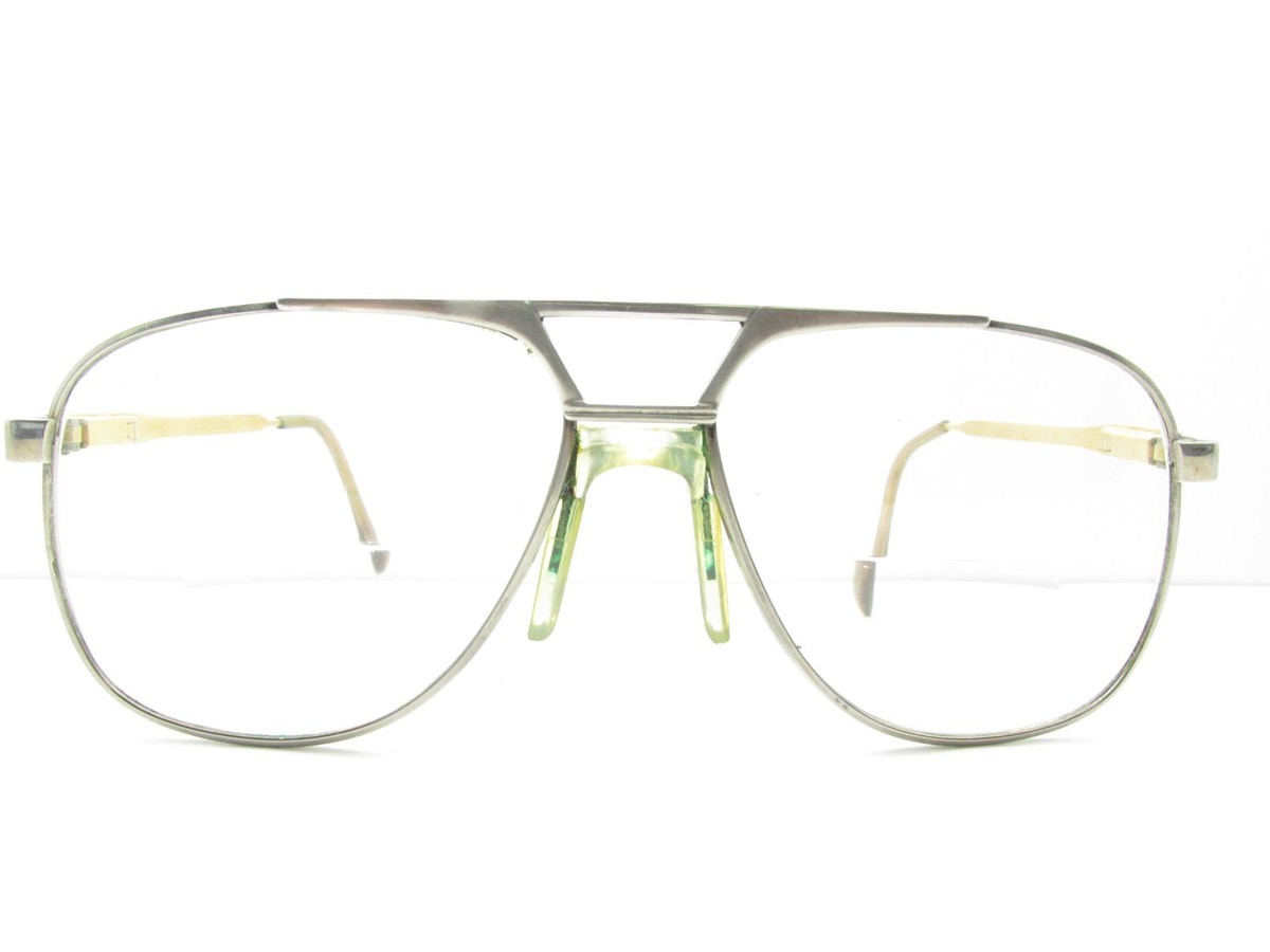 American Optical Safety Z87 Gold Aviator EYEGLASSES FRAMES  display picture 1