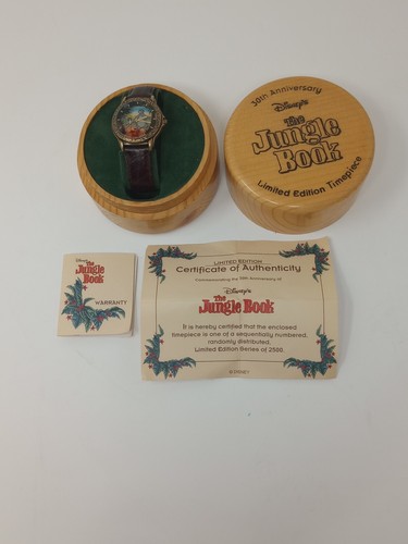 Ultra Rare New Jungle Book 30th Anniversary Fossil Watch - Picture 3 of 6