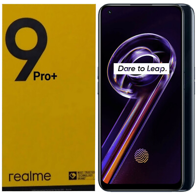 BNIB Realme 9 Pro+ Dual-SIM 128GB ROM + 6GB RAM Black Factory Unlocked 5G GSM
