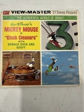Wonderful World of Disney s Mickey Mouse in Clock Cleaners View-Master