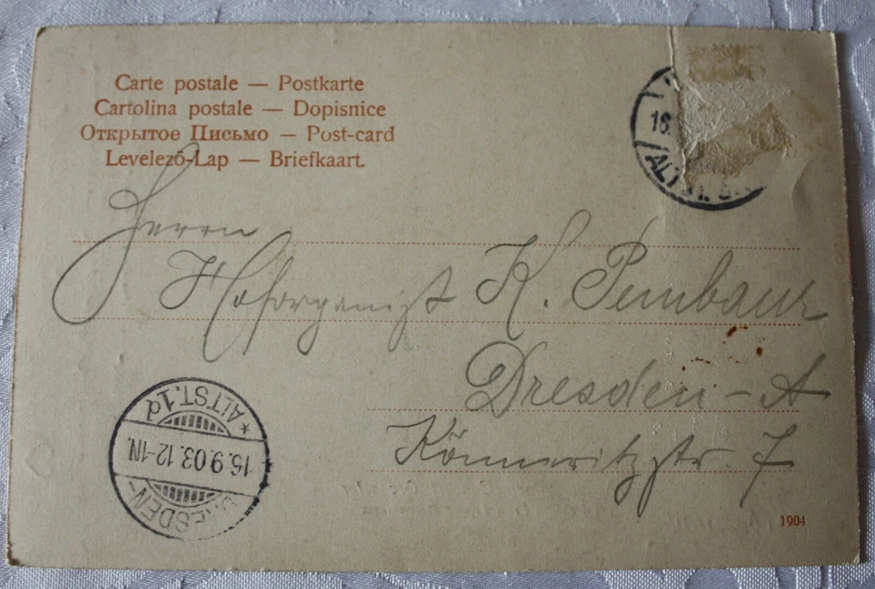 Wiener Damen-Concert-Orchester, Dir. Frau Louise Rosenkranz, 1903 - Bild 2 von 2