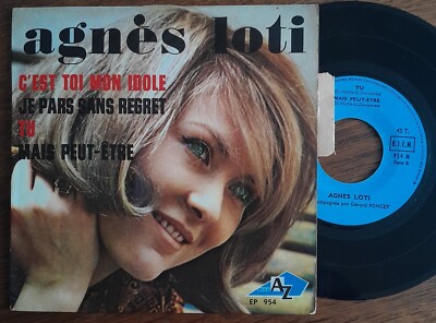 Französisches EP AGNES LOTI C'est Toi ..VG++ EX Chanson French Girl BIEM LANGUETTE