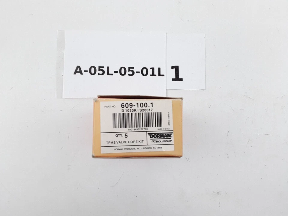 5pcs TPMS Sensor Service Tire Pressure Monitor Sensor Valve Kit Dorman 609-100.1 - Image 4 of 4