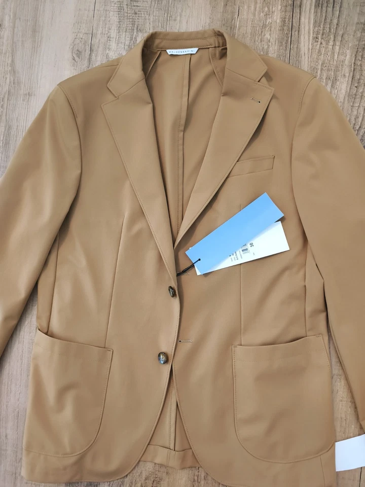 Baldessarini Herren Blazer Sakko Jacke 50 Neu Elegant Camel Zimt Braun Stretch - Bild 2 von 4