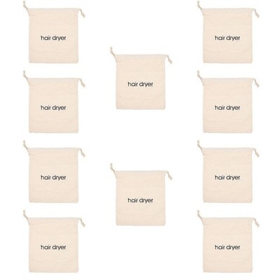  10 PCS Haartrockner Speicherorganisator Badezimmerhaartrockner Organizer Beutel
