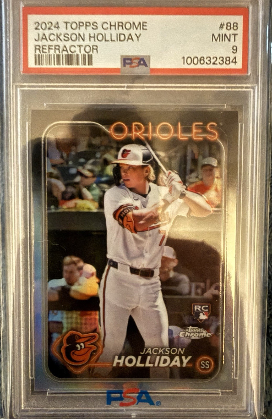 Jackson Holliday 8 Rookie Lot PSA 10 PSA 9 Orioles 2-3 Day Free Shipping!!!! view 3