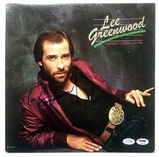 Lee Greenwood Signed Autographed Record Album LP ACOA PSA