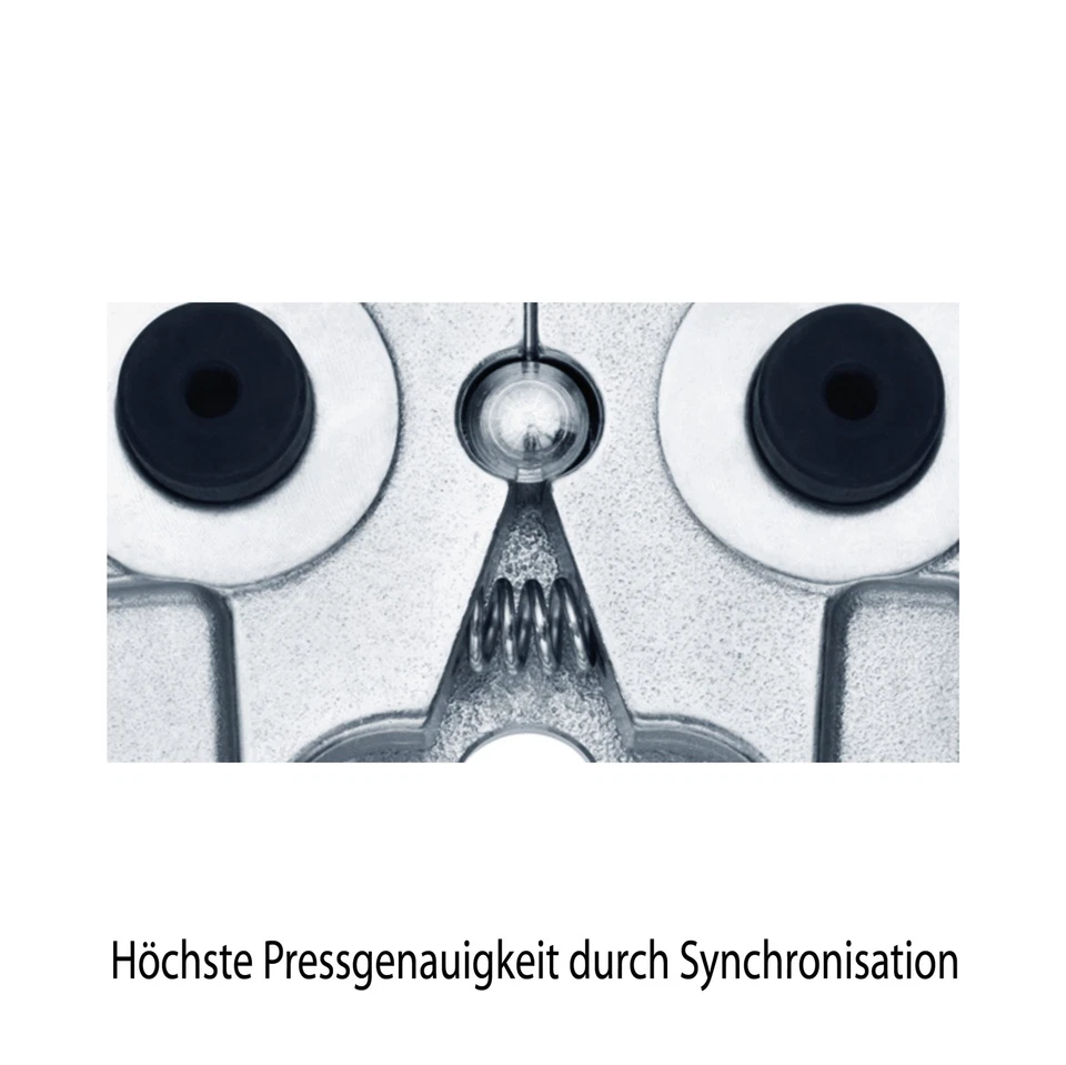 Pressbacke V12 V 15 V18 V22 V 28 V35 V42 V54 Presszange Pressbacken Kupfer Viega - Bild 3 von 4