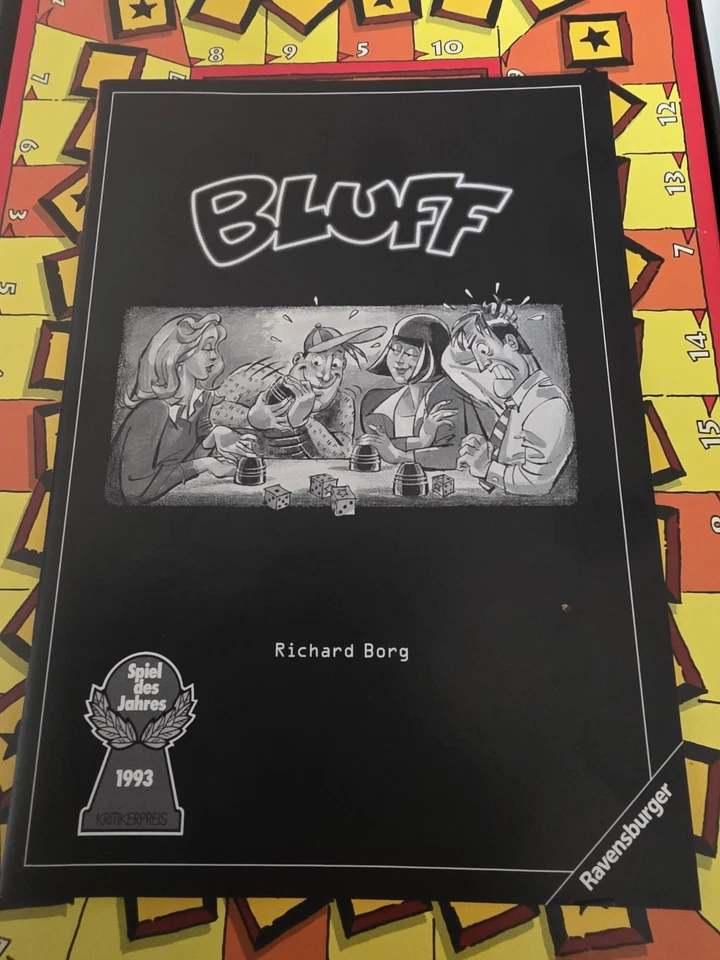 Bluff von Ravensburger Spiel des Jahres 1993 *** Wie Neu - Bild 4 von 4