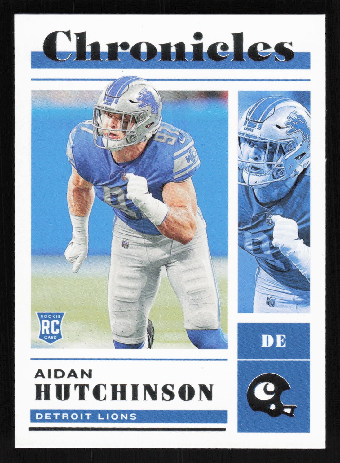 2022 Panini Chronicles #47 Aidan Hutchinson Rookie RC Card TCCCX