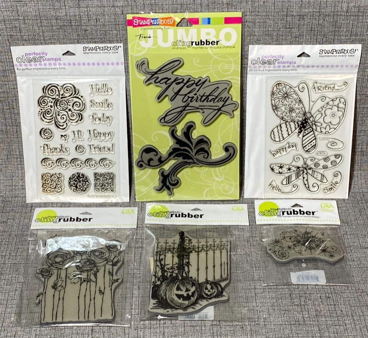 Stampendous Mixed Themes Rubber Craft Stamps for sale | eBay