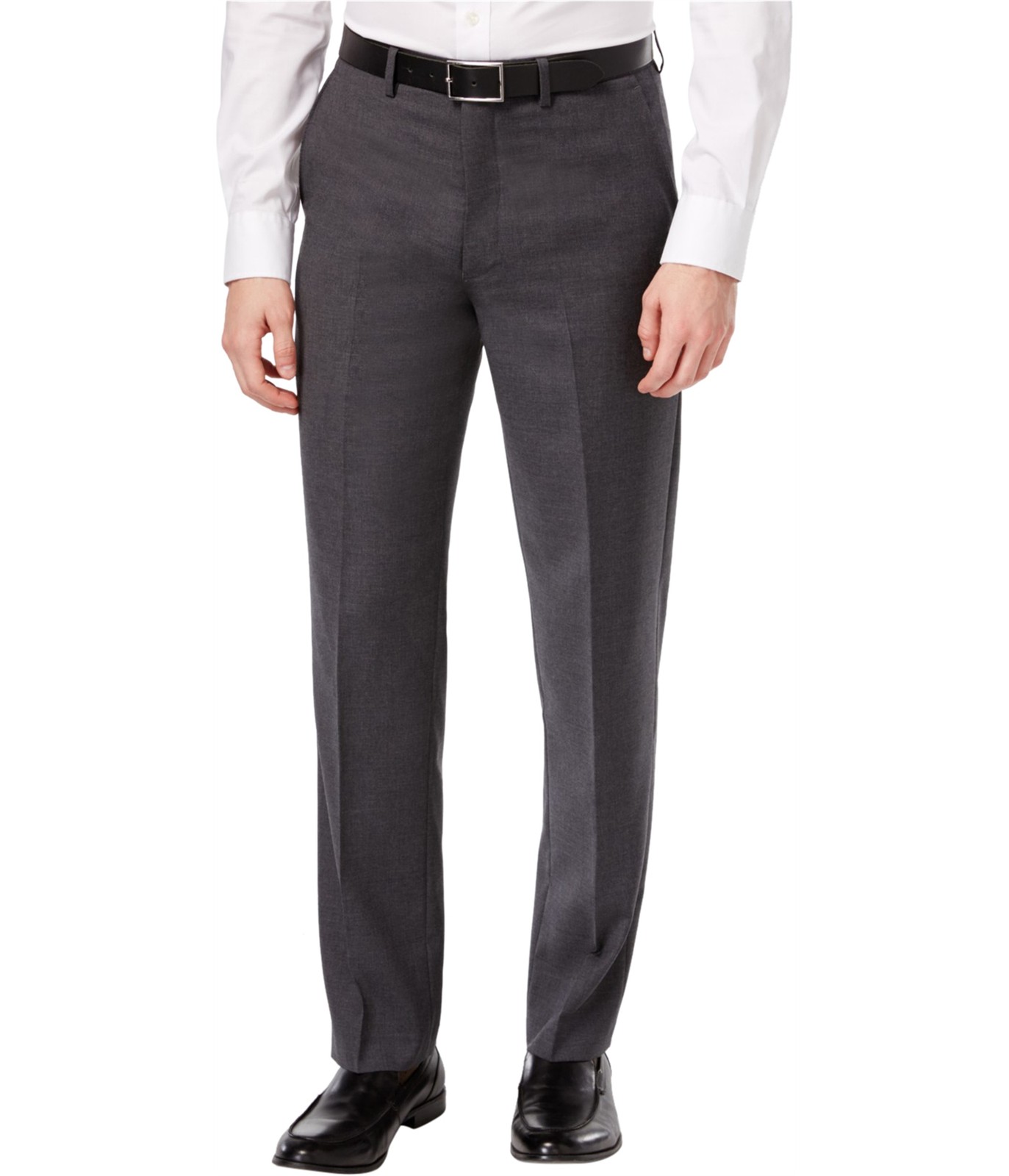Ryan Seacrest Mens Wool Dress Pants Slacks Grey 30W x 30L 15290₽