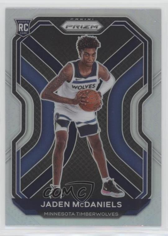 2020-21 Panini Prizm Silver Prizm Jaden McDaniels #277 f7a