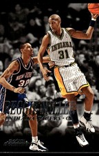 Reggie Miller 1999-00 SkyBox Dominion #84 Pacers NBA READ FREE SHIP AutographDen