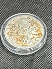 Toned 1 oz .999 Fine Silver WallStreetBets Coin – WSB Rocket Meme with toning