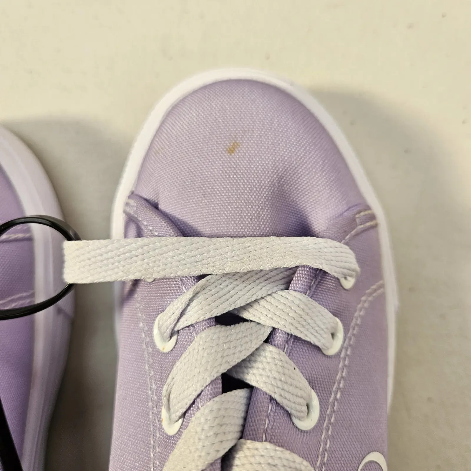 Heelys Classic EM Kids Wheeled Trainers UK 2 EU 34 Lilac Pink Roller Shoes image 6