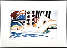 Tom Wesselmann -  Bedroom Paiting Nr.42 -  - 70x50 cm Limitierte Auflage  21/450