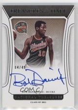 2021-22 Panini National Treasures of the Hall /49 Bob Dandridge Auto HOF 0s47