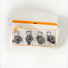 AirTag Holder Protective Case 4-Pack with 4 Batteries