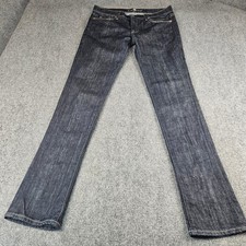 7 For All Mankind Straight Leg Dark Indigo Jeans Mens 31 P179080U-080U USA Made