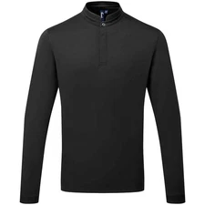 Premier Mens Essential Coolchecker Long-Sleeved Chef Shirt (RW10615)