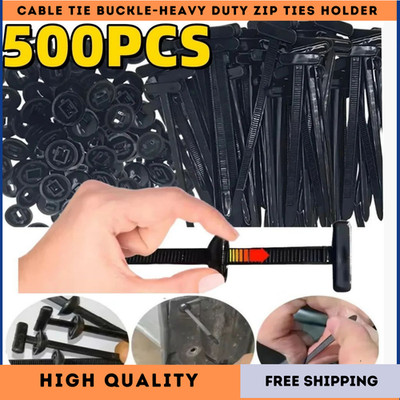 Nylon Universal Kabelbinder Schnalle, Schwerlast Selbstverriegelnd Nylon Reißverschluss Binder Halter