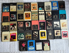 Vintage 8-Track Cartridge Lot w/8-Track Maintenance Kit and blank