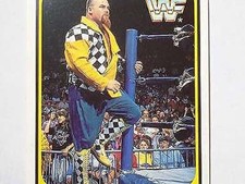 1991 WWF WRESTLING MERLIN CARD NUMBER 93 JIM 