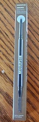 MORPHE Micro Brow Duel Ended Eyebrow Pencil & Spoolie Latte .003Oz New in Box